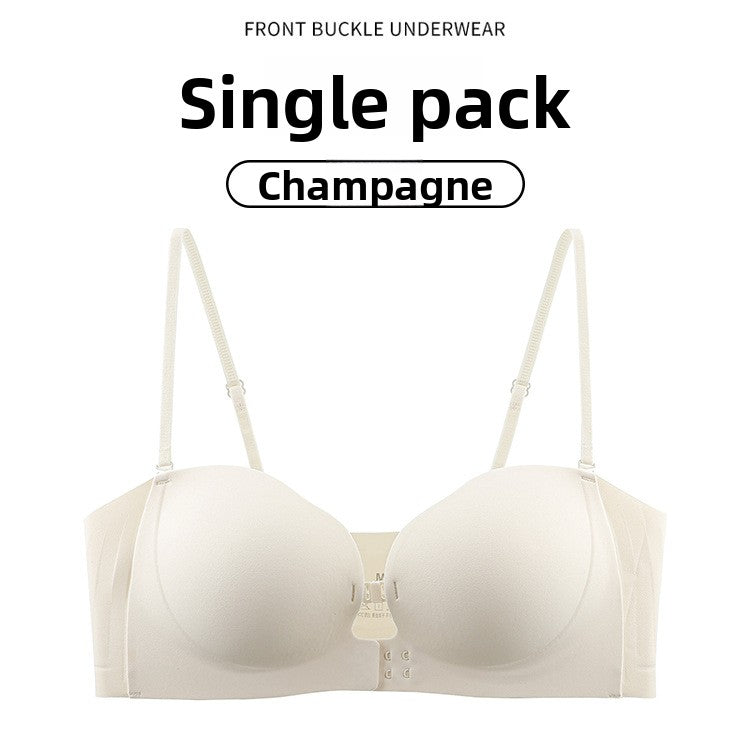 Clasp Strapless Push Up Bra