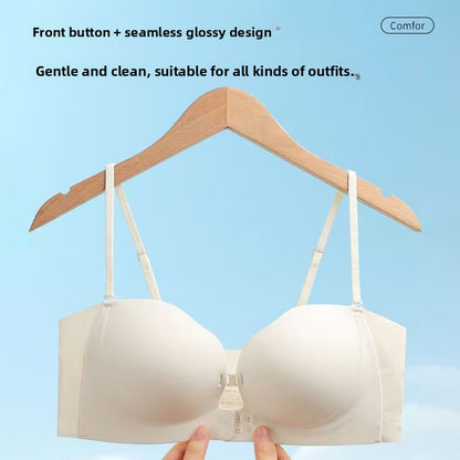 Clasp Strapless Push Up Bra