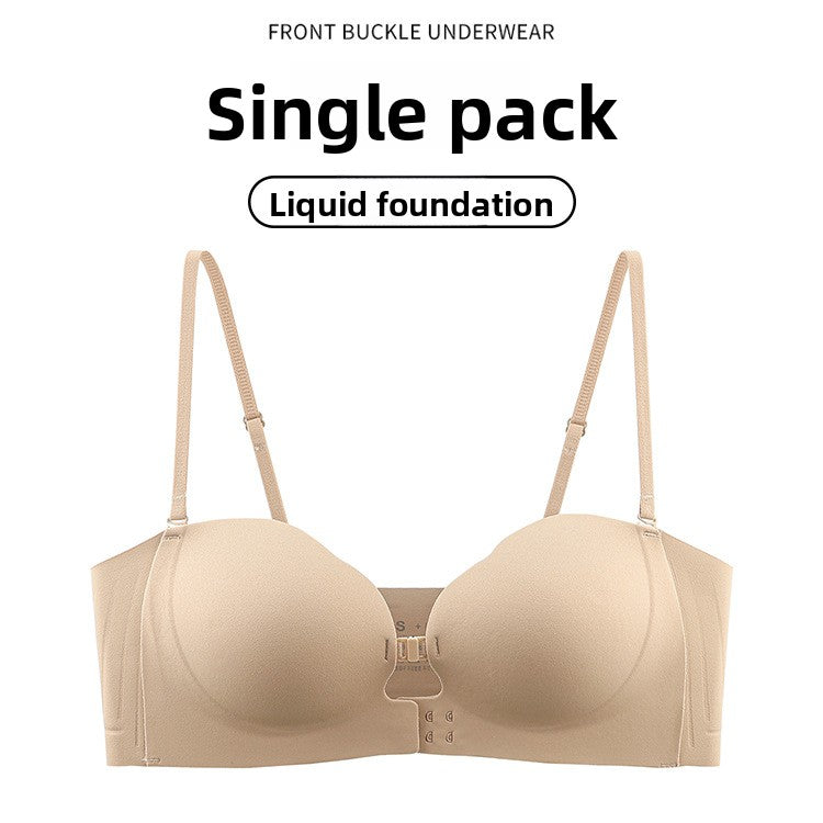 Clasp Strapless Push Up Bra