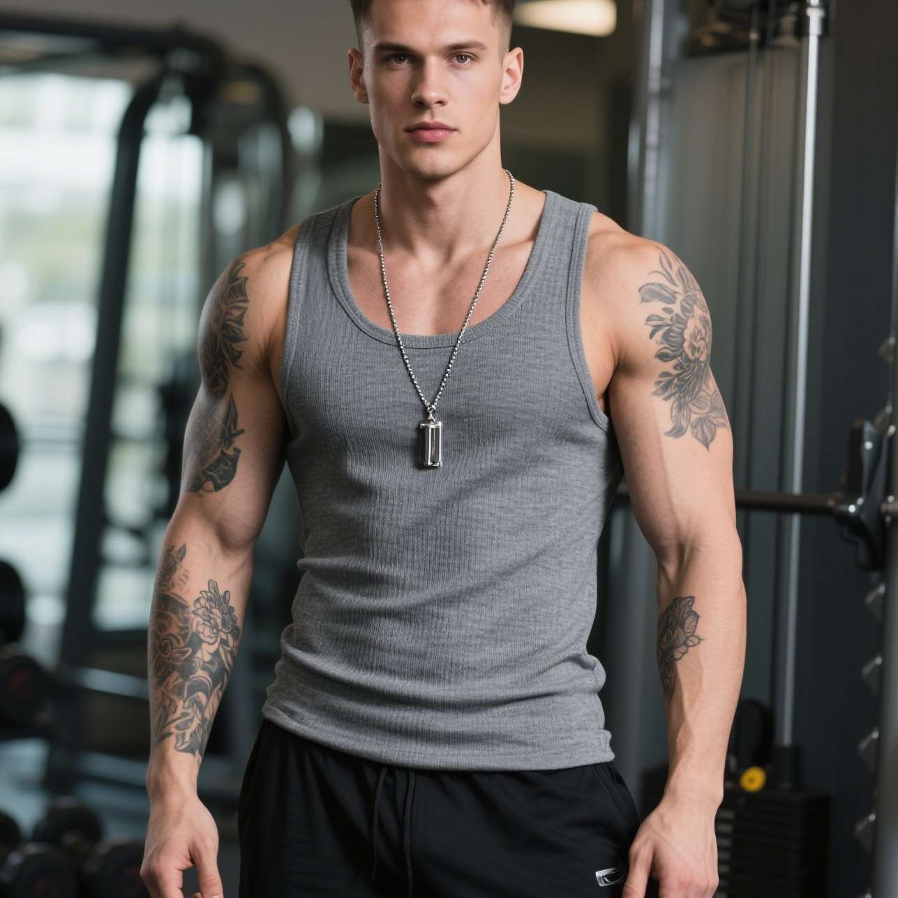 Retro Cotton Tank Tops for Men