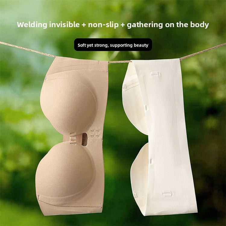 Clasp Strapless Push Up Bra