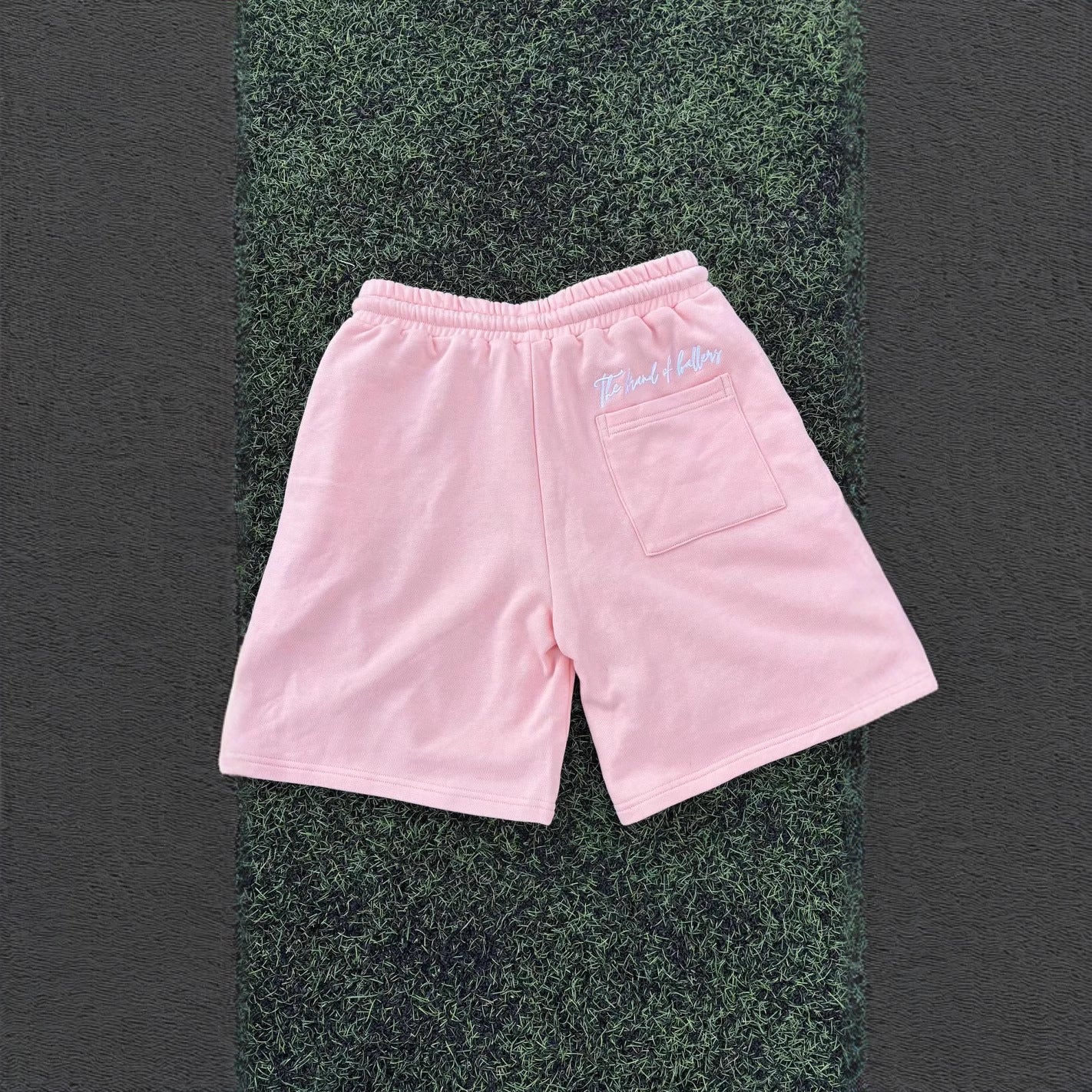 Embroidered Drawstring Shorts and T-Shirt Set
