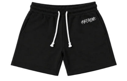 Embroidered Drawstring Shorts and T-Shirt Set