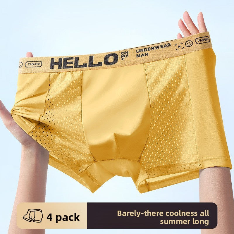 Ice Silk Men's Underwear