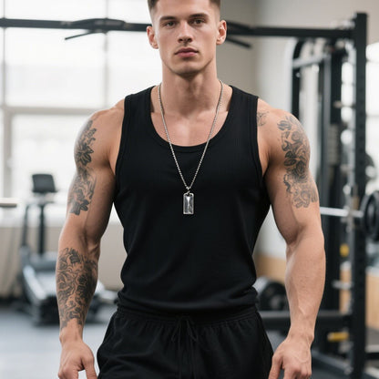 Retro Cotton Tank Tops for Men
