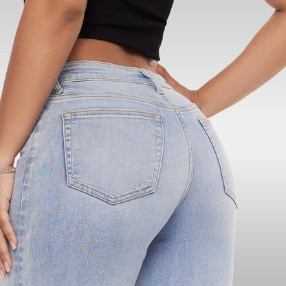 High Waisted Wide Leg Jeans