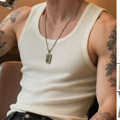 Retro Cotton Tank Tops for Men