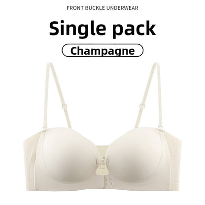 Clasp Strapless Push Up Bra